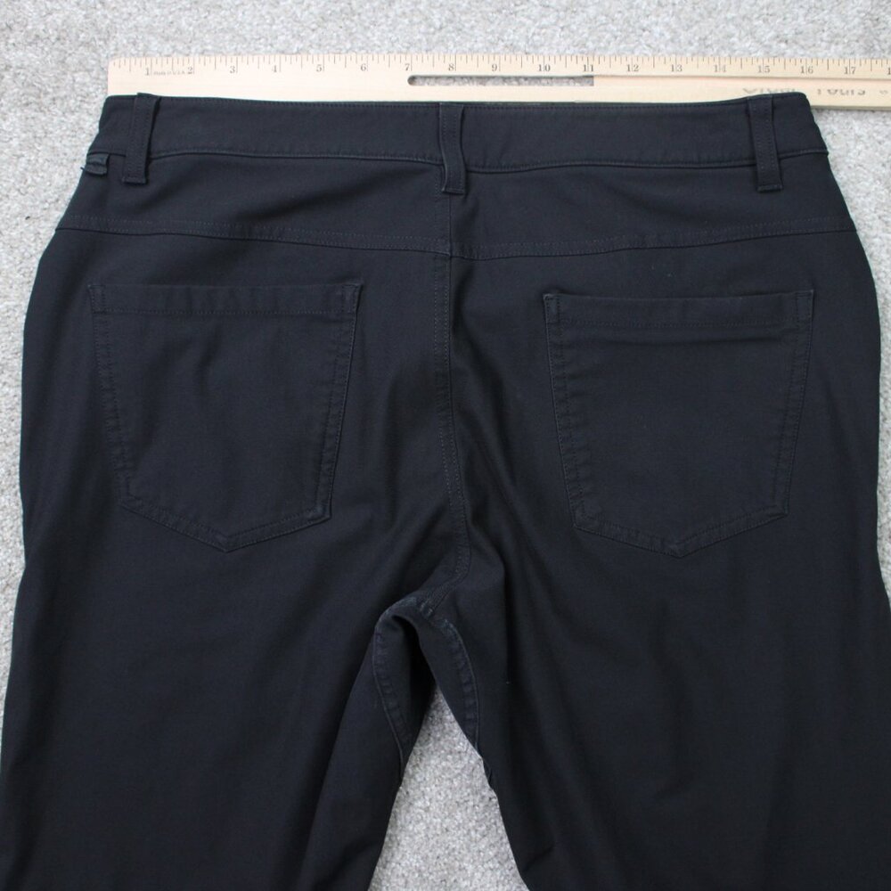 Lululemon Pants Mens 32 Black ABC Warpstreme Classic fit Straight 30" inseam - Picture 6 of 12